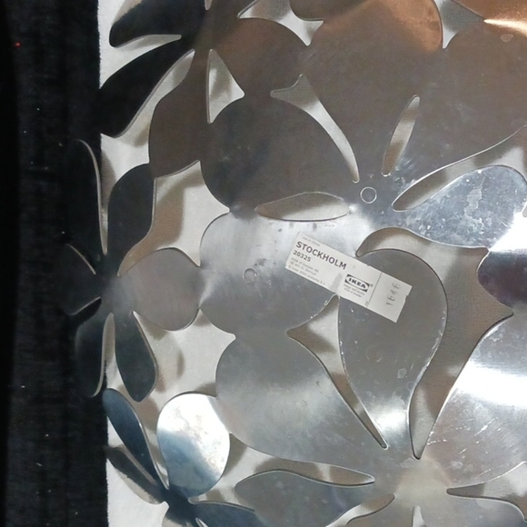 Stockholm Stainless Steel Floral Print Bowl. SET of 2. - Picture 10 of 12